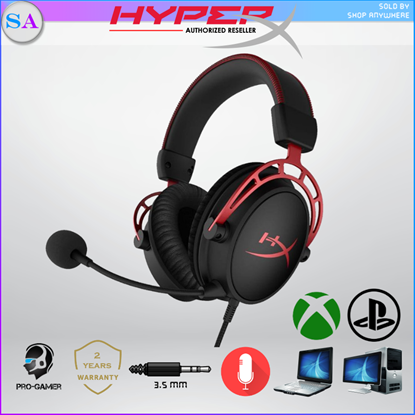 Picture of HYPERX CLOUD ALPHA / ALPHA S GAMING HEADSET - Alpha Red