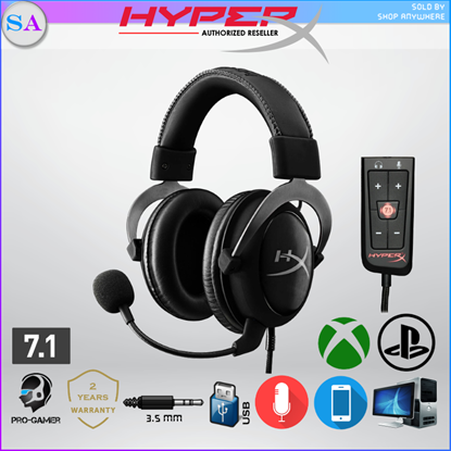 Picture of HyperX Cloud II Virtual 7.1 Surround Sound Gaming Headset / Headphone - Gunmetal