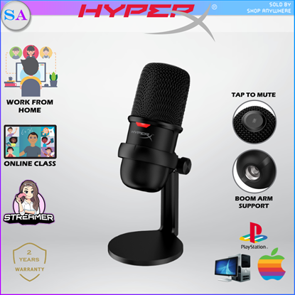 Picture of HyperX SoloCast USB Gaming Microphone For PC/PS4/PS5/MAC HMIS1X-XX-BK/G