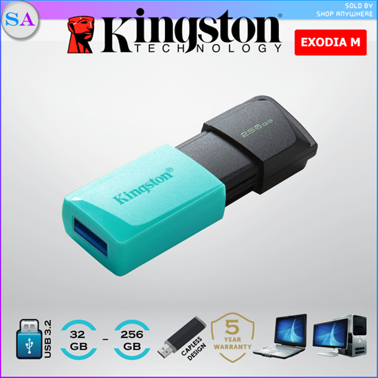 Picture of Kingston Data Traveler Exodia M DTX USB 3.2 Flash Drive - 128GB